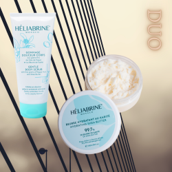 Duo Gentle body scrub & Pure Shea Butter